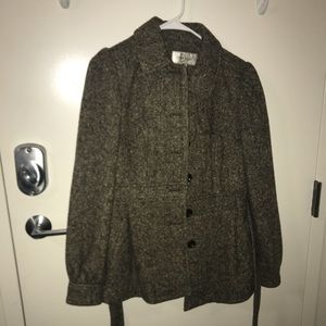 Medium Donatella coat Brown